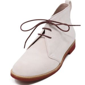 Manolo Blahnik Pale Pink Suede Boots